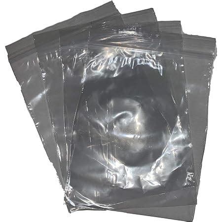 Grip Seal Bags X Reusable Strong Zip Lock Clear