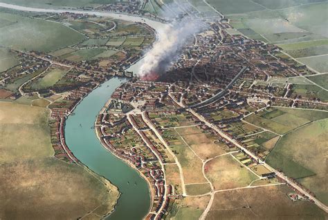 Artstation London The Great Fire