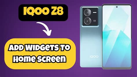 Add Widgets To Home Screen Iqoo Z How To Add Widgets To Home Screen