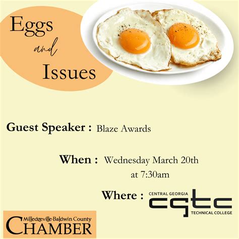 March Eggs And Issues Milledgeville Baldwin County Chamber Of Commerce