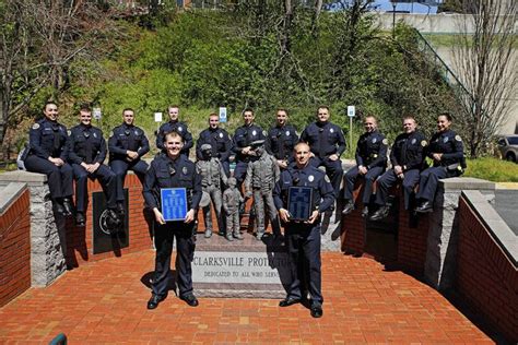 Clarksville Police Department Has Thirteen Officers Graduate From