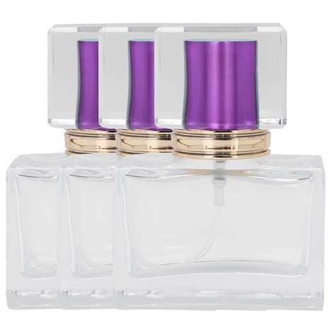 VINGVO Bouteille De Parfum Rechargeable 3pcs Verre Rechargeable