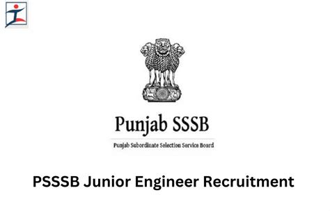 Psssb Junior Engineer Recruitment Apply Online For Je Vacancies