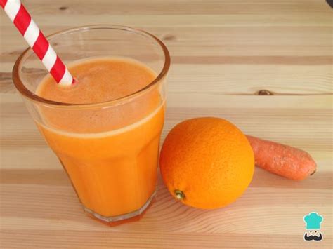 Jugo De Naranja Zanahoria Y Jengibre Fácil