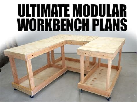 Ultimate Modular Workbench Plans Etsy