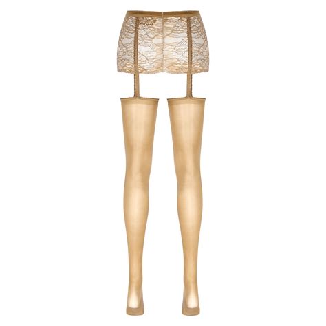 Porte Jarretelle Jupes En Dentelle Avec Porte Jarretelles Pour Femmes Lingerie V Tements De Nuit