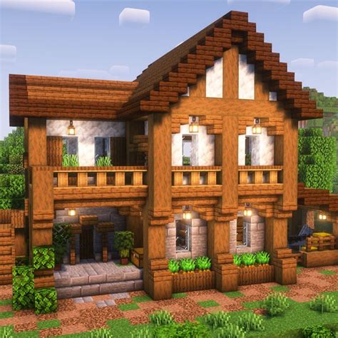 Cozy Minecraft Survival House