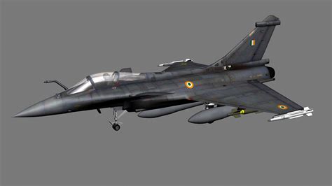 Rafale IAF Model - TurboSquid 1763551