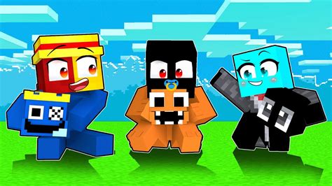 GELEIA PROBLEMS e ATHOS Viraram RAINBOW FRIENDS BEBÊS no MINECRAFT