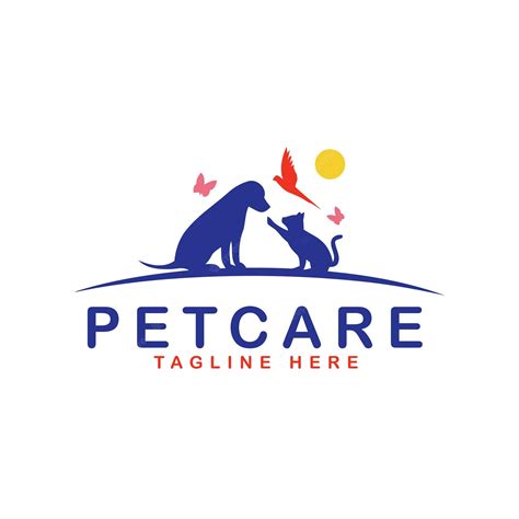 Premium Vector | Pet care logo