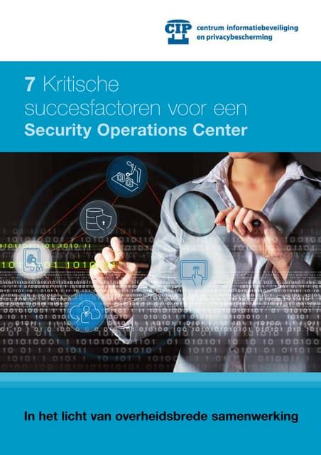 7 Kritische Succesfactoren Voor Een Soc Pdf