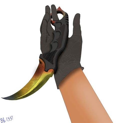 Counter Strike Global Offensive Knife Karambit Video Game Knives