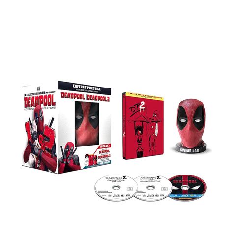 Deadpool + Deadpool 2 (Blu-ray SteelBook) (Prestige Collector's Box Set ...