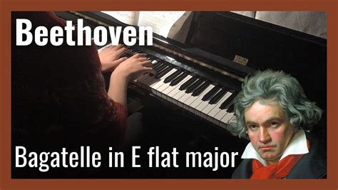 Beethoven Bagatelle In E Flat Major Op 33 No 1 Piano YouTube