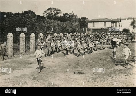 Allied Troops parading - Chanak, Turkey Stock Photo - Alamy