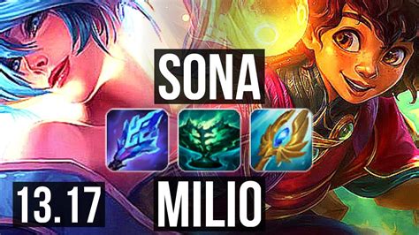 Sona Lucian Vs Milio Ez Sup M Mastery Games