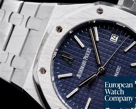 Audemars Piguet 15300stoo1220st02 Royal Oak Blue Dial 15300st Ss