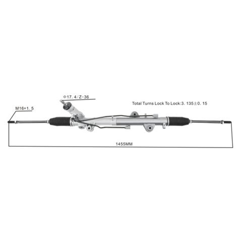 Lhd Hydraulic Steering Rack Ck Z A Power Steering Racks