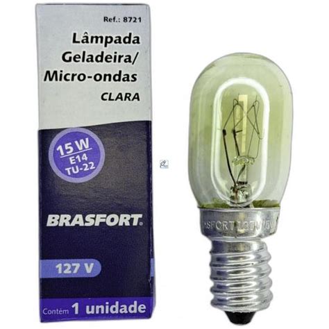 Lampada Para Geladeira Fogao Lustre Brasfort Wx V Clara E