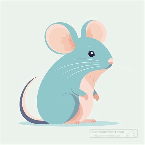 Mouse Clipart Cute Mouse Sitting On Its Hind Legs Clip Art