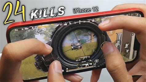 Iphone 12 Pubg 4finger Full Gyro 24 Kills Youtube