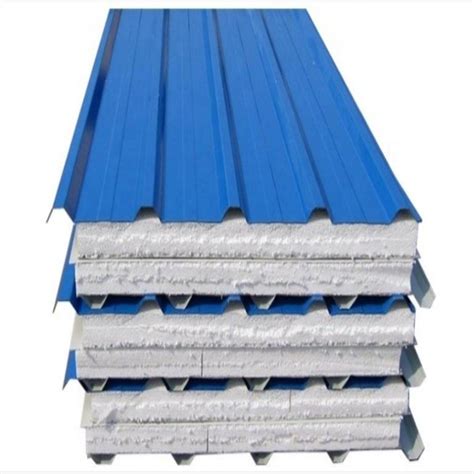 Insulated Partition EPS Rock Wool PU PIR Wall Roof Sandwich Panels