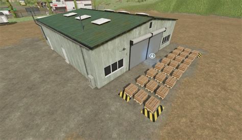 Fs Pallet And Bale Warehouse V Placeable Objects Mod F R