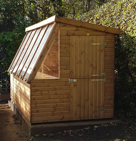 Chestnut Potting Shed With Stable Door 6 X 6