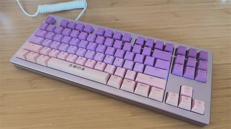 New MonsGeek M3 Purple Typing YouTube