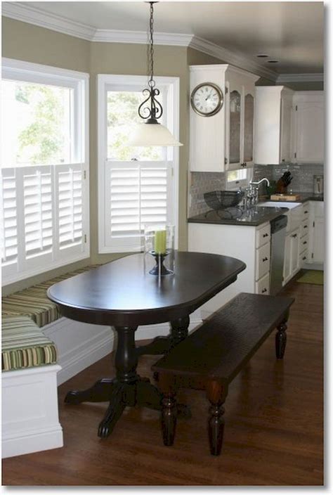 100 Beautiful Kitchen Window Design Ideas 98 Window Seat Kitchen