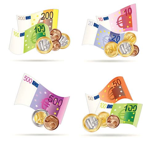 30 Briefje Van Twintig Euro Stockillustraties Royalty Free Vector