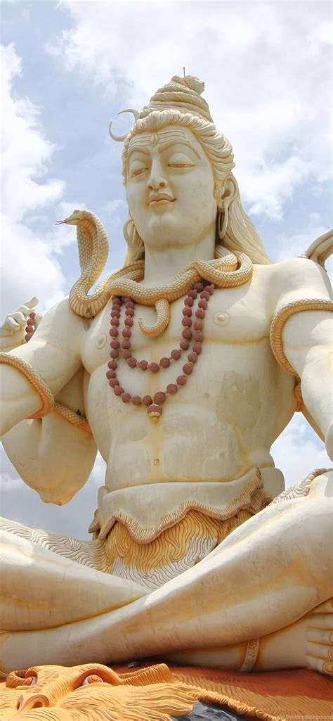 Hindu God Lord Shiva Big Idol Hd Desktop Backgroun... iPhone Wallpapers ...