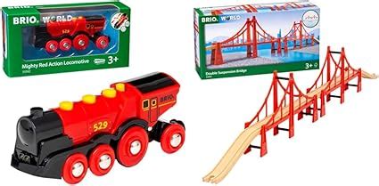 Brio World Mighty Red Action Locomotive Battery Powered Train