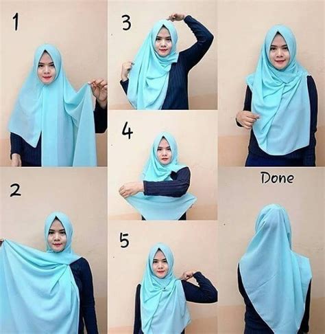 Tutorial Jilbab Pashmina Menutup Dada Newstempo