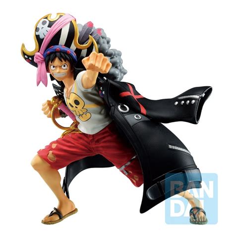 Figurine Ichibansho Monkey D Luffy Red Flag One Piece Funkyshop