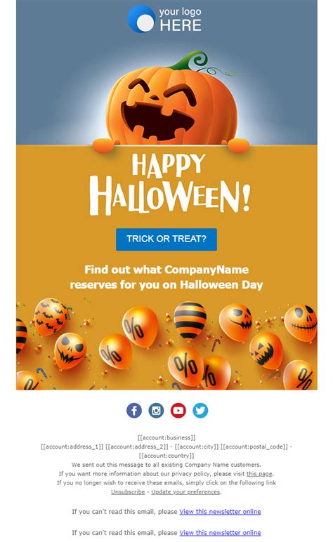 Halloween Emails—new Templates Are Here Emailchef