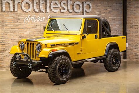 The Jeep Cj 8 Scrambler Is A Cj With A Pickup Bed Ebay Motors Blog