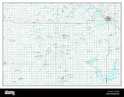 Watertown South Dakota Map 1985 1 100000 United States Of America By Timeless Maps Data U S