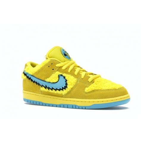 Nike Sb Dunk Low Grateful Dead Bears Opti Yellow Cj5378 700