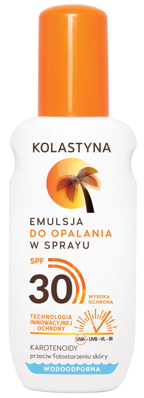 KOLASTYNA Emulsja Do Opalania W Spray U SPF 30 200 Ml Drogeria