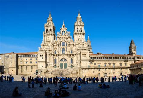 Kathedrale Des Heiligen Jakob Santiago De Compostela Bilder Und