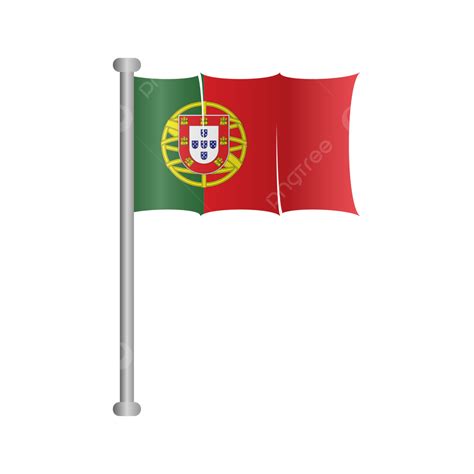 Bandera Portuguesa Vector Png Dibujos Portugal Bandera Ondear La