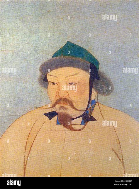 Genghis Khan Portrait Hi Res Stock Photography And Images Alamy