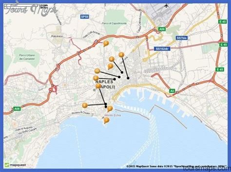 Naples Map Tourist Attractions - ToursMaps.com