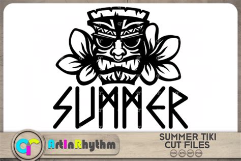 Summer Tiki Svg Hawaii Tiki Totem Svg Graphic By Artinrhythm