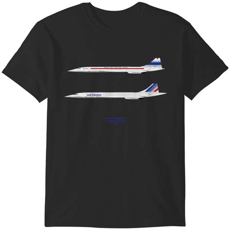 French Concorde - Concorde Airplane - T-Shirt sold by miguel membreño ...