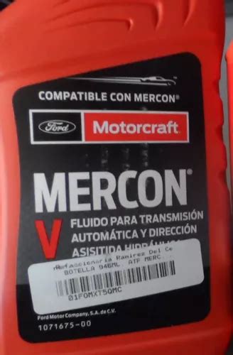 Botella Aceite Transmisi N Autom Tica Mercon V Caja Pzas Env O Gratis