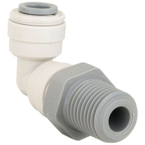 John Guest Swivel Elbow Acetal Push To Connect X Nptf For In