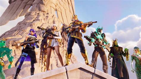 Fortnite Chapter 5 Season 2 Battle Pass Skins List Including Zeus Hades And Aphrodite