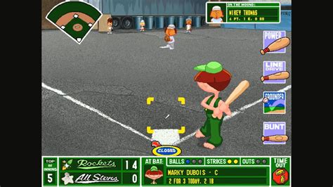 Lets Play Backyard Baseball Test Video Part 2 Youtube